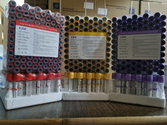 13*75mm Vacuum Blood Sample Collection Tube Edta Tube Gel Tube 1-10ml