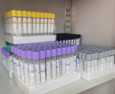 Purple Color EDTA Tube With Violet Label For Optimal Sample Collection