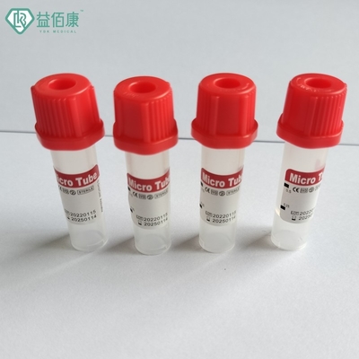 100pcs/Pack PP Mini Plain Tube For Pediatric Blood Collection