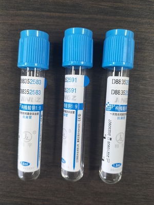 wholesale Vacuum Clot Activator tube Medical vacuum blood collection tube sodium citrate blood test tubes