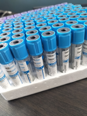 Medical Customized PET Glass Test Sodium Citrate 3.2% PT Tube 2-10ml Vacuum Blood Collection Tube