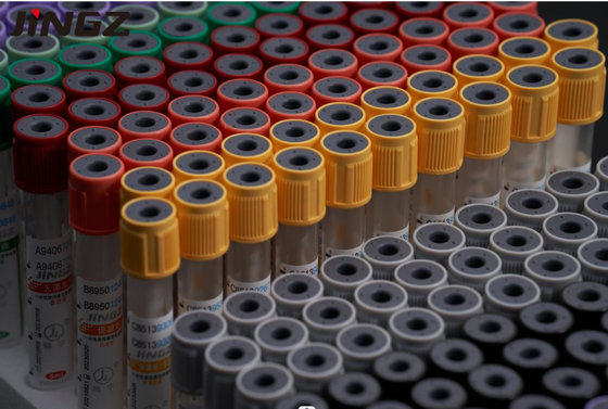Orange Or Red Cap Pro-coagulation Tube With Clot Activator 4ml 5ml 6ml Blood Test Tube