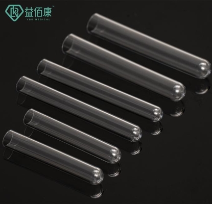 Medical Blood Collection Tube Parts PET Test Tube 12*75mm 12*100mm
