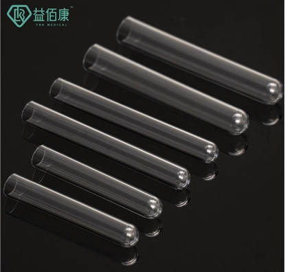 Medical Blood Collection Tube Parts PET Test Tube 12*75mm 12*100mm