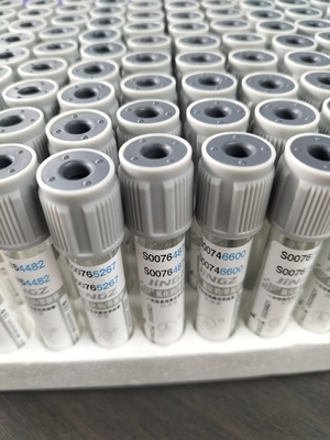 Grey Cap Glucose Tube 2ml-10ml For Medical Blood Collection Vacuum Tube