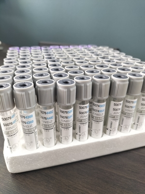 Grey Cap Glucose Tube 2ml-10ml For Medical Blood Collection Vacuum Tube