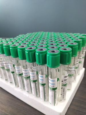 Green Cap 2ml-10ml Sodium Heparin Tube For Medical Blood Collection Test Tube