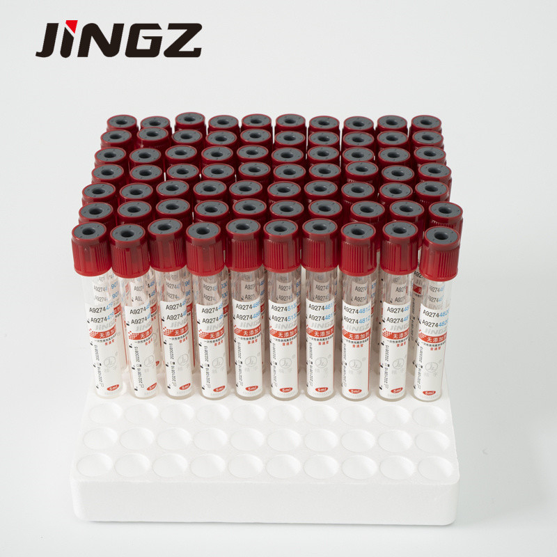 16*100mm Plain Tube Vacuum Blood Sample Collection Tube According Vacuum