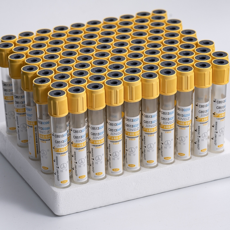 4ml 8ml Glass Gel Test Tube 13*100mm Separation Gel Clot Activator Tube Vacuum