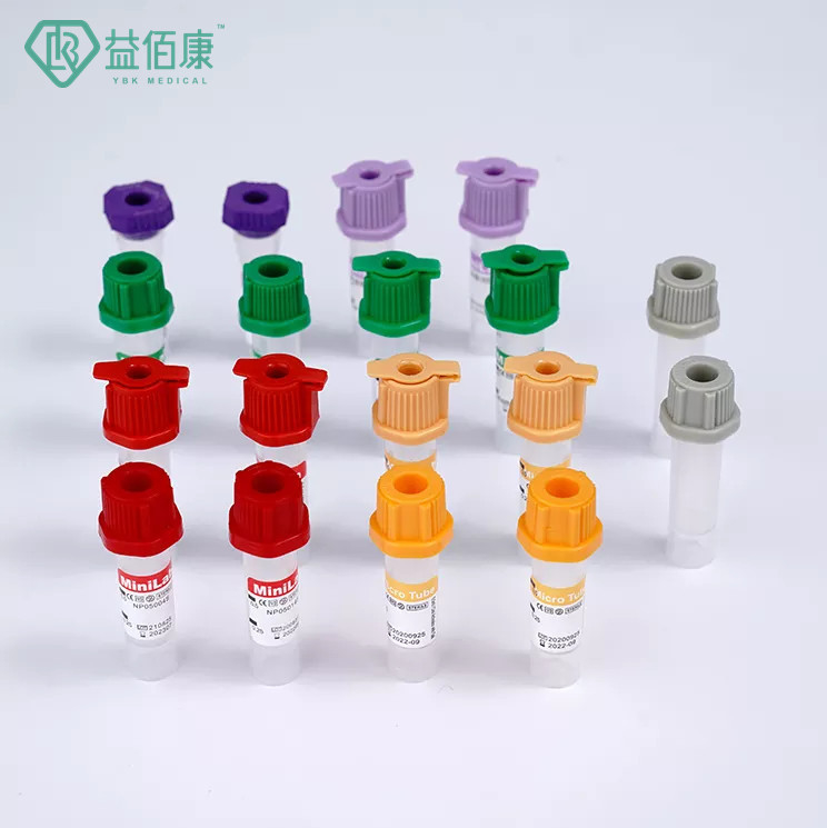 0.25ml 0.5ml 0.1ml Pediatric Blood Draw Tubes Non Vacuum Edta Blood Test Tube