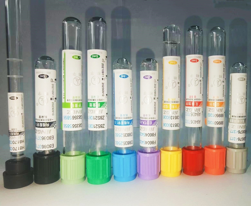 Vacuum Blood Tube Type 0.25-10ml Capacity According To Sea Level Non Vacuum Tube