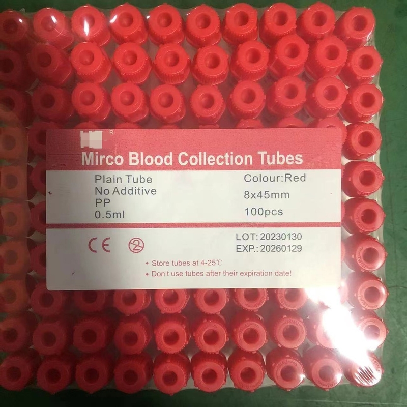 Non Vacuum PP Micro Gel Tube 1.5mL Size for B2B
