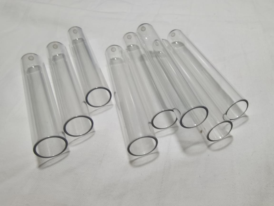 PET Tube For Blood Test Tubes 13*75mm 13*75mm 16*100mm Transparent Test Tube