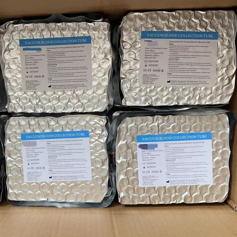 Vacuum Type Sodium Citrate Blood Sampling Tube 9NC In 100/Box